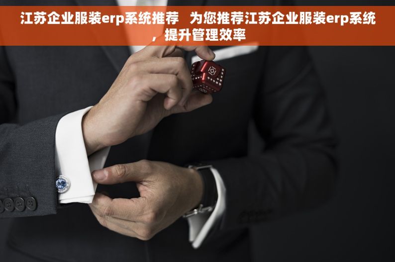 江苏企业服装erp系统推荐   为您推荐江苏企业服装erp系统，提升管理效率