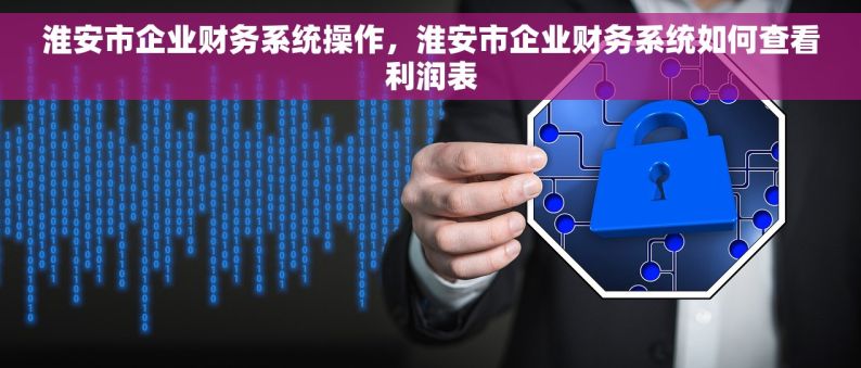 淮安市企业财务系统操作，淮安市企业财务系统如何查看利润表