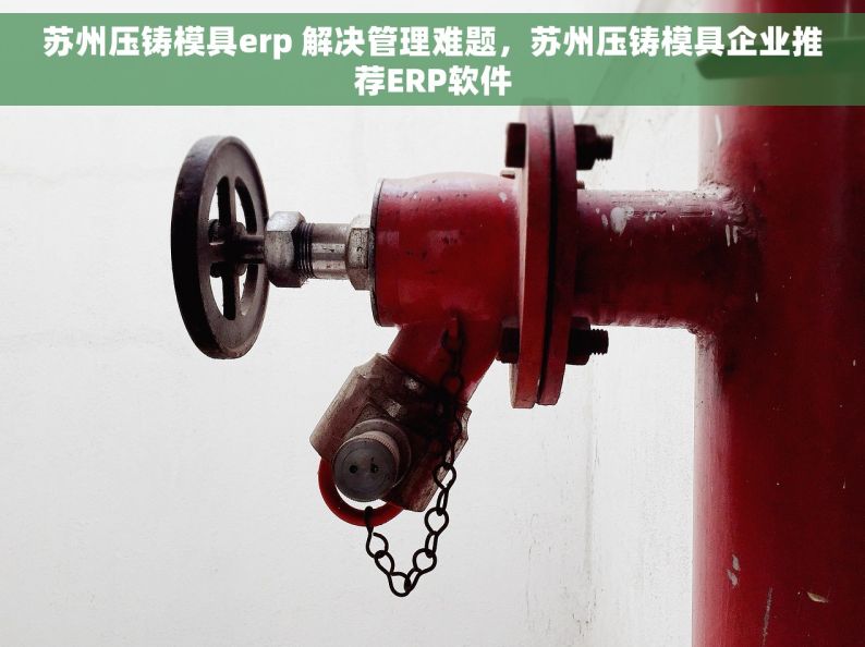 苏州压铸模具erp 解决管理难题，苏州压铸模具企业推荐ERP软件