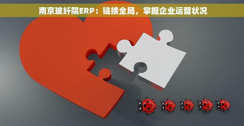  南京玻纤院ERP：链接全局，掌握企业运营状况