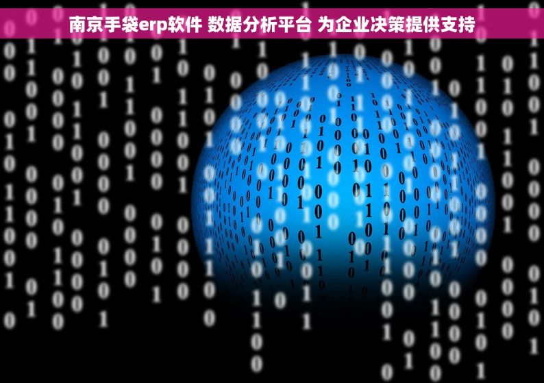 南京手袋erp软件 数据分析平台 为企业决策提供支持