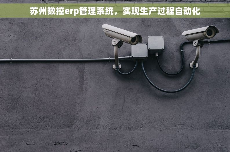 苏州数控erp管理系统，实现生产过程自动化