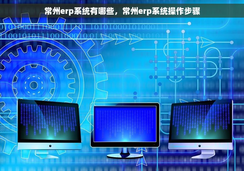 常州erp系统有哪些，常州erp系统操作步骤