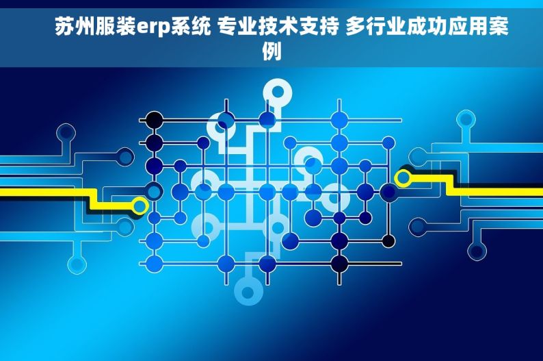     苏州服装erp系统 专业技术支持 多行业成功应用案例