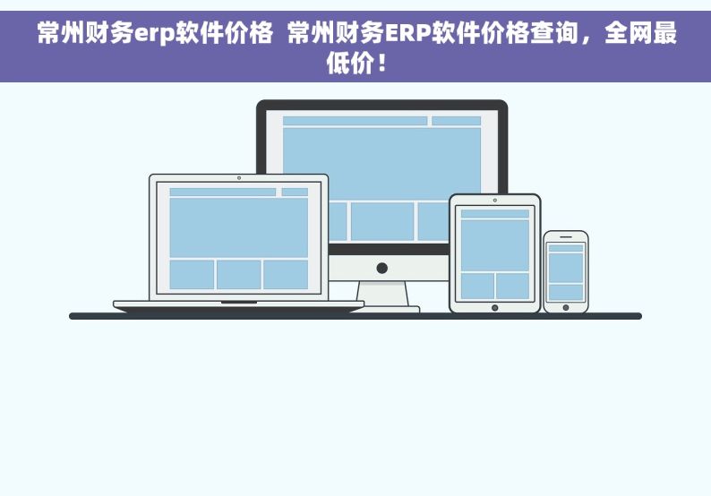 常州财务erp软件价格  常州财务ERP软件价格查询，全网最低价！