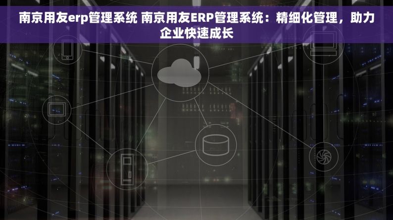 南京用友erp管理系统 南京用友ERP管理系统：精细化管理，助力企业快速成长